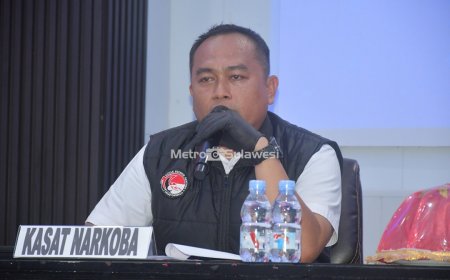 Kasus Sabu di Balaesang Tertinggi di Donggala