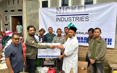 Ucapkan Syukur Atas Bantuan dari  Hengjaya Mineralindo,  Ponpes: Kami Terbantu Membersihkan Pondok