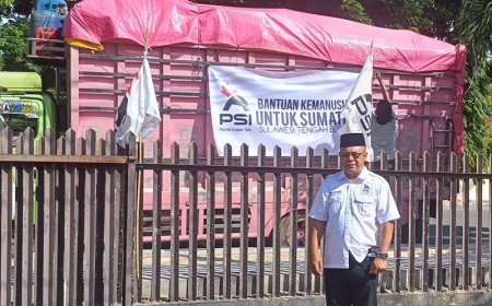 PSI Sulteng Salurkan Bantuan Korban Aceh-Sumatera