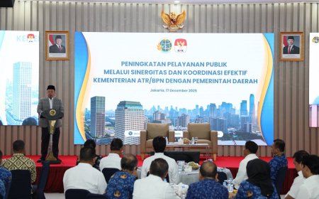 Pastikan Pelayanan Bersih, Kementerian ATR/BPN Gandeng KPK dalam Proses Perbaikan Sistem Layanan Pertanahan