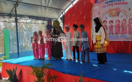 TK/TPQ Madina Sigi Gelar Pentas Seni dan Pembagian Raport Semester I
