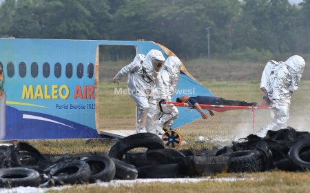 Bandara Mutiara SIS Al-Jufri Palu Gelar Latihan Penanggulangan Darurat Penerbangan