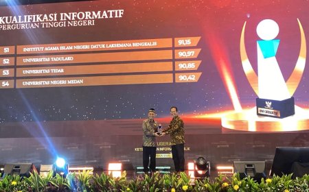 Untad Raih Predikat Badan Publik Informatif