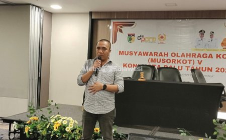 Pimpin KONI Palu, Reynold Targetkan Peningkatan Anggaran Pembinaan