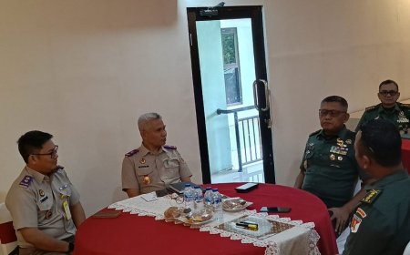 Kepala Kanwil BPN Sulteng Hadiri Undangan Kodam XXIII/Palaka Wira, Membahas Lokasi Pembangunan Makodam XXIII/Palaka Wira