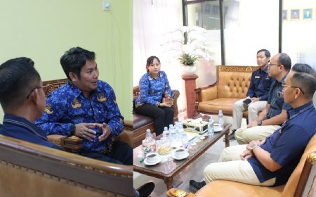Sinergi Antar Instansi: KPP Pratama Palu Koordinasi Aset dan Sosialisasi Coretax di Kantor Pertanahan