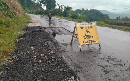 Minim K3, Proyek Preservasi Jalan Tagolu-Tentena Rawan Kecelakaan Lalulintas