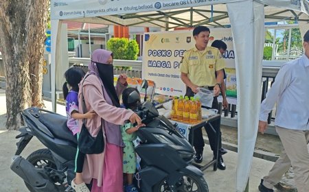 BULOG Poso Dirikan Posko Pengendalian Harga Pangan