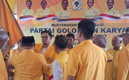 Terpili Aklamasi, Darmawan Lyanto Pimpin Partai Golkar Poso