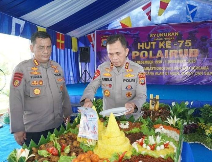HUT ke-75 Polairud Polda Sulteng Siap Tingkatkan Layanan Nelayan