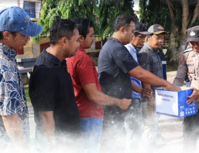 Polres Poso Galang Donasi untuk Sumatra dan Aceh