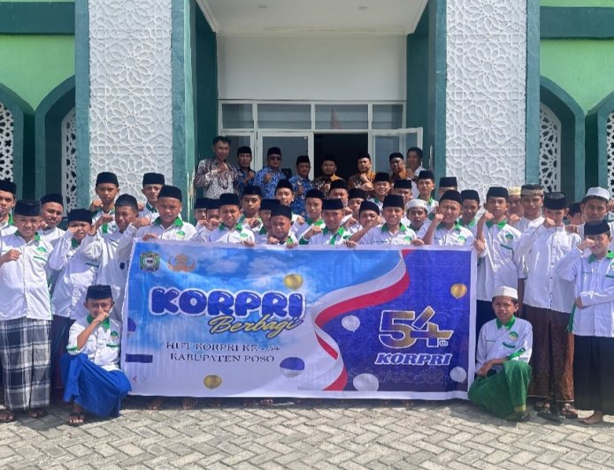 Peringati HUT, Korpri Poso Anjangsana ke PA dan Ponpes