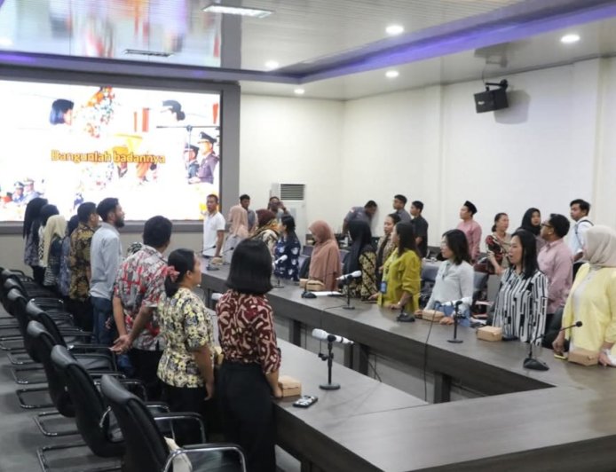 Diskominfosandi Gelar Bimtek Konten Kreator