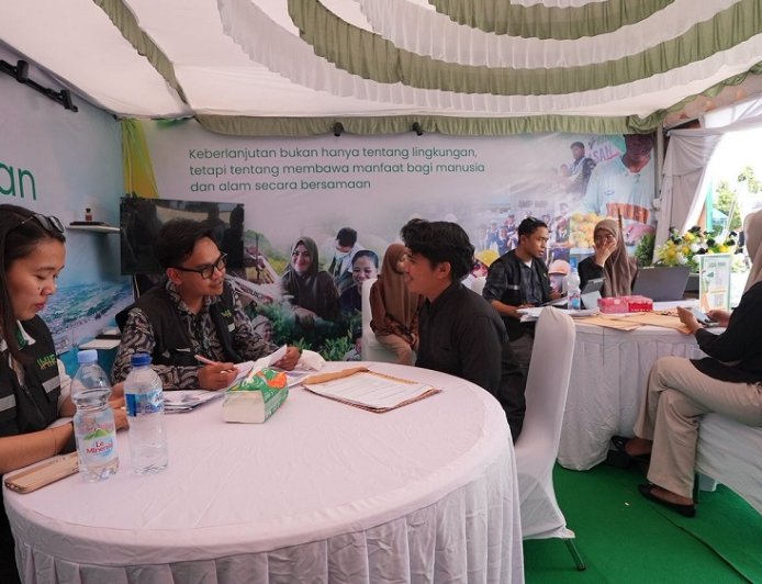 Job Fair HUT ke-26 Morowali, PT IMIP Paling Diminati
