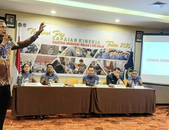 Capaian Kinerja Imigrasi Palu Lampaui Target