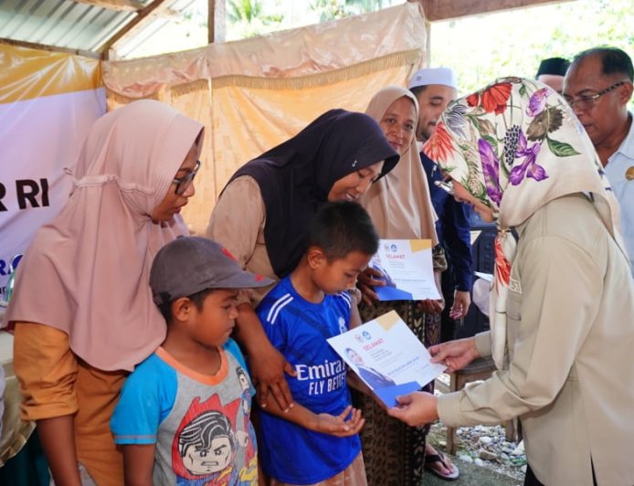 Penerima PIP di Touna Apresiasi Kepedulian NSL