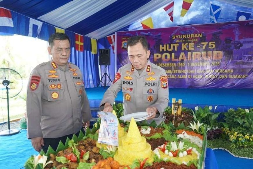HUT ke-75 Polairud Polda Sulteng Siap Tingkatkan Layanan Nelayan