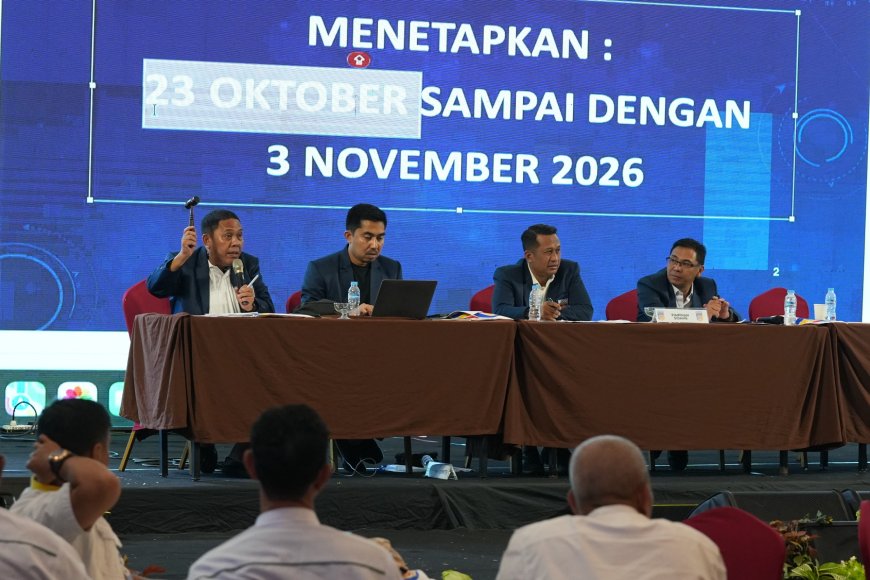 Porprov X Sulteng Morowali  Dihelat 2–11 November 2026