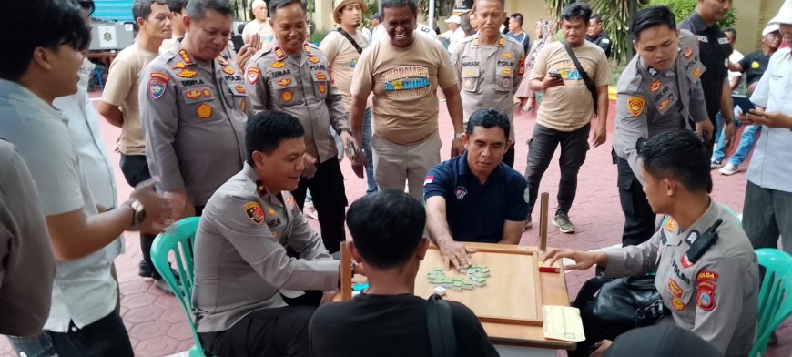 Turnamen Domino, Simbol Kedekatan Polisi dan Masyarakat