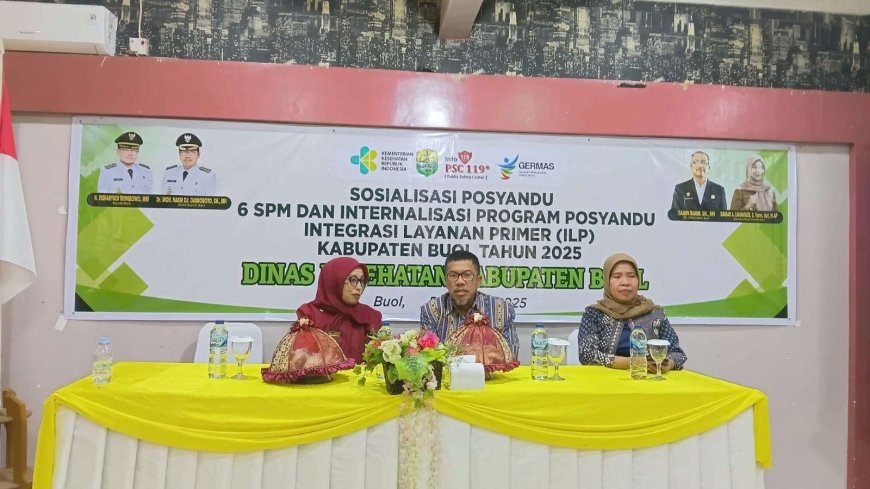 Buol Dorong Penguatan Posyandu ILP sebagai Layanan Kesehatan di Desa