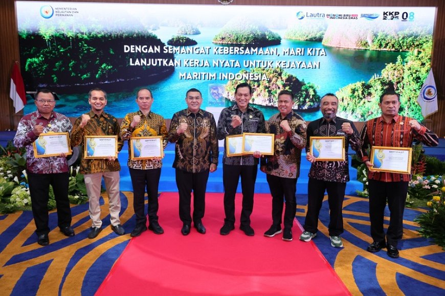 Perkuat Kedaulatan Negara, Kementerian ATR/BPN Terima 8 Penghargaan dari KKP atas Sertipikasi Pulau-pulau Kecil