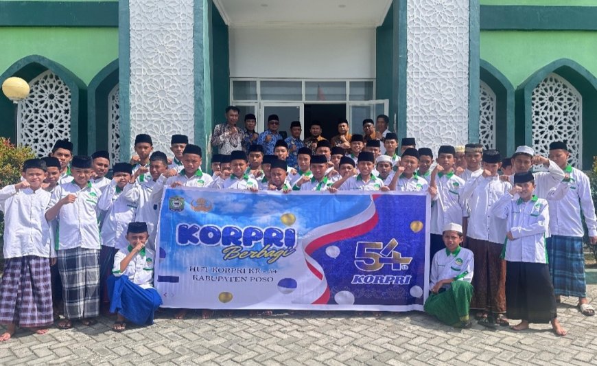 Peringati HUT, Korpri Poso Anjangsana ke PA dan Ponpes