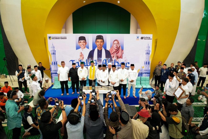 Tiga Gubernur Resmikan Masjid Raya Baitul Khairaat