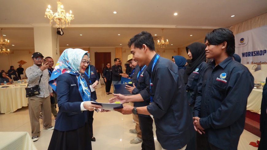 Nilam Sari Lawira Lantik DPC NasDem se-Kota Palu, Fokus pada Penguatan Demokrasi