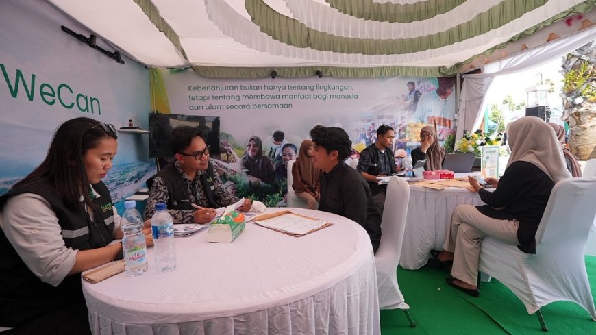 Job Fair HUT ke-26 Morowali, PT IMIP Paling Diminati