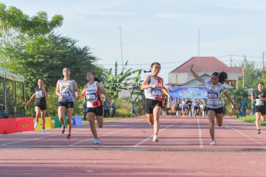 Tim PASI Banggai Raih Medali Terbanyak Kejurprov Atletik