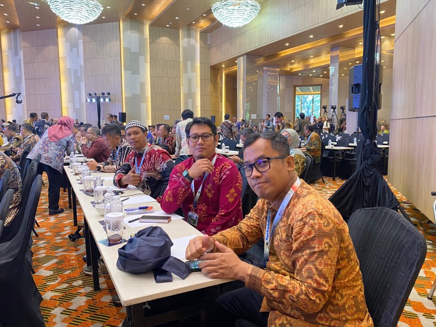 Hadiri Rekernas di Jakarta,  Kepala Kantor Pertanahan Kota Palu Berkomitmen Terapkan Hasil Rakernas