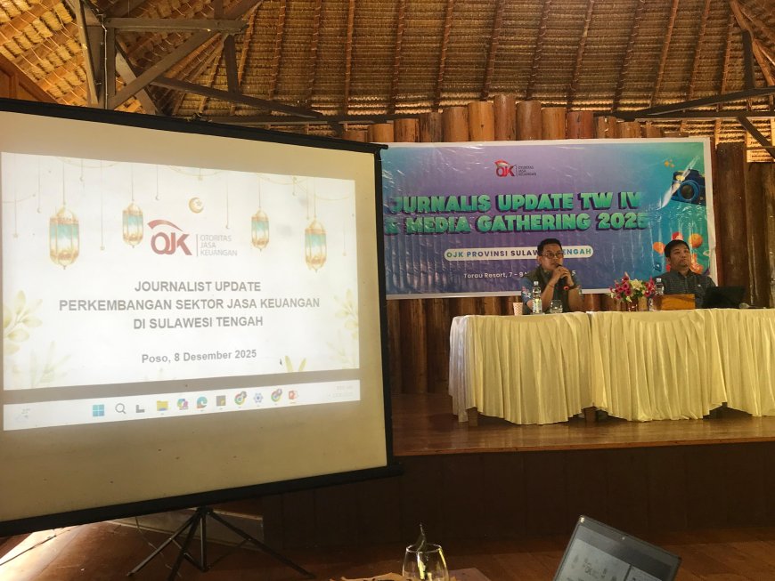 Ketua OJK Sulteng: Jangan Mudah Percaya Rumor Soal Lembaga Keuangan