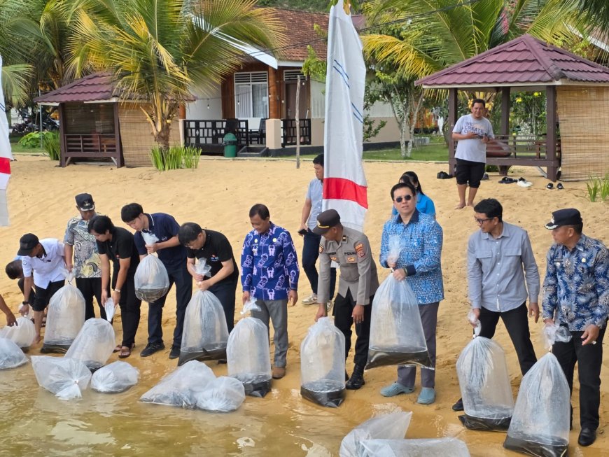 Restocking 5.000 Ekor Sidat di Danau Poso Jadi yang Terbesar di Sulawesi