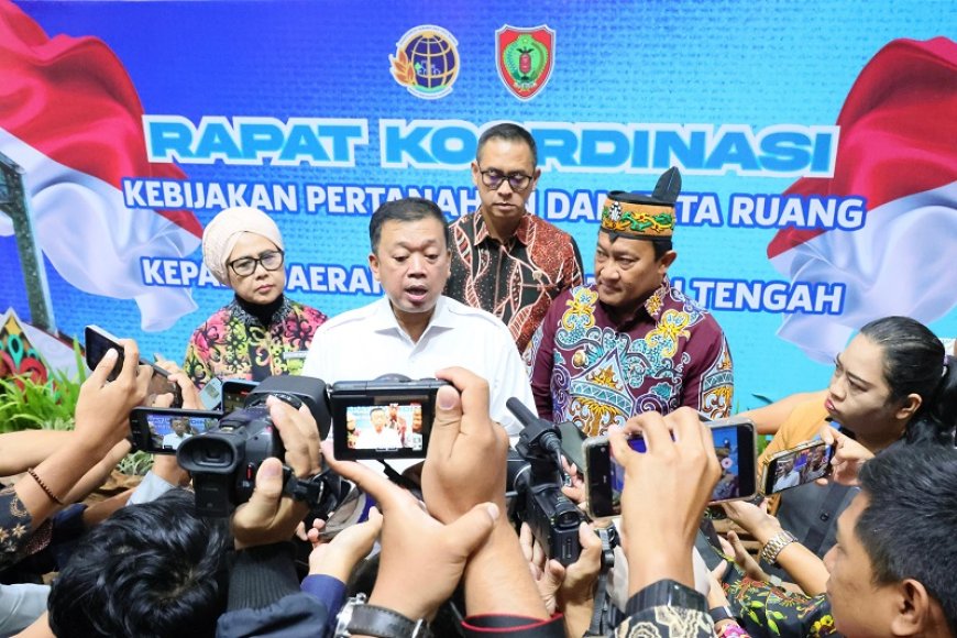 Menteri ATR/Kepala BPN Minta Pemda Prioritaskan LP2B dalam Revisi RTRW untuk Ketahanan Pangan Nasional