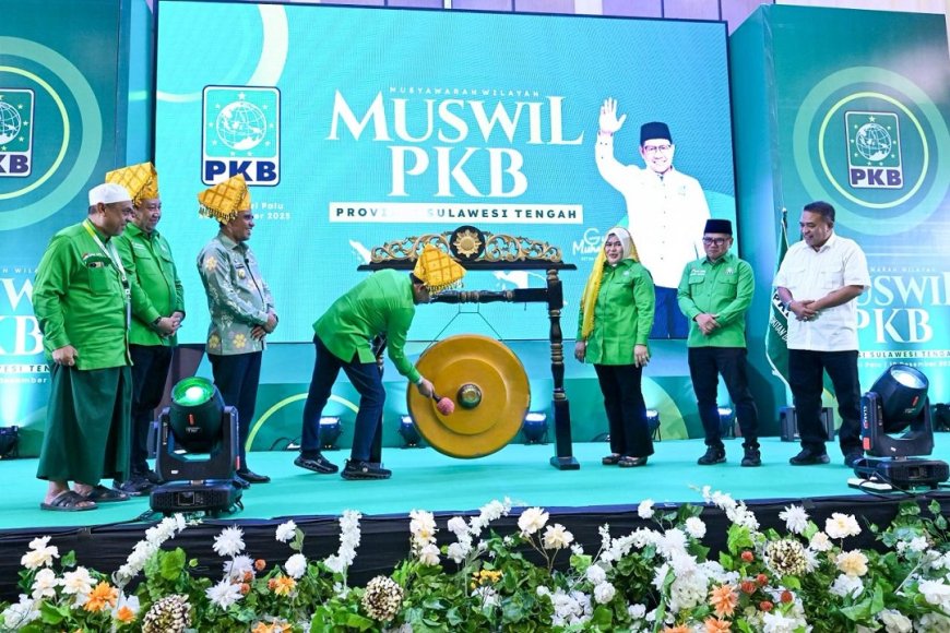 Buka Muswil PKB Sulteng, Gubernur Soroti Sinergi Pemerintah dan Parpol