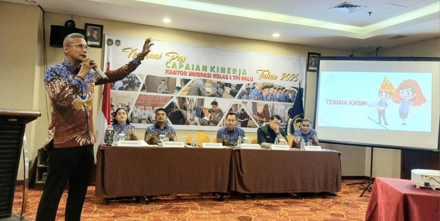 Capaian Kinerja Imigrasi Palu Lampaui Target