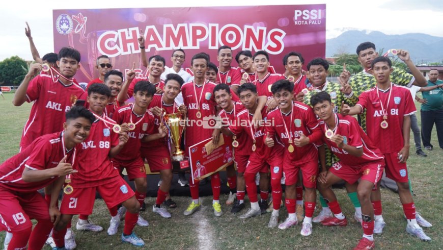 AKL 88 Juara Liga 4 Piala Wali Kota Palu