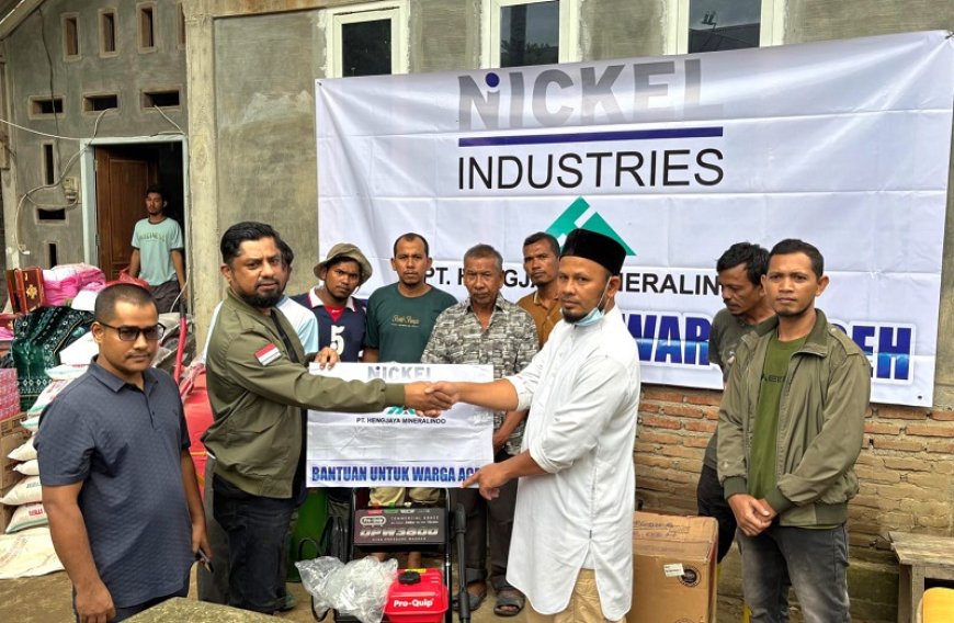 Ucapkan Syukur Atas Bantuan dari  Hengjaya Mineralindo,  Ponpes: Kami Terbantu Membersihkan Pondok