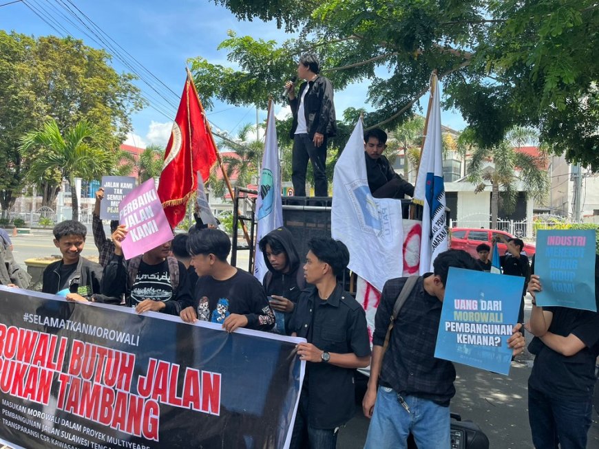 Mahasiswa Kritik Kinerja BPJN Sulteng