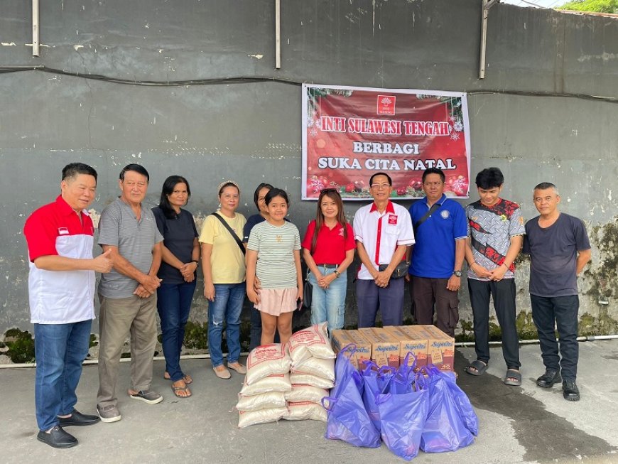 INTI Sulteng Berbagi di Dua Gereja di Palu