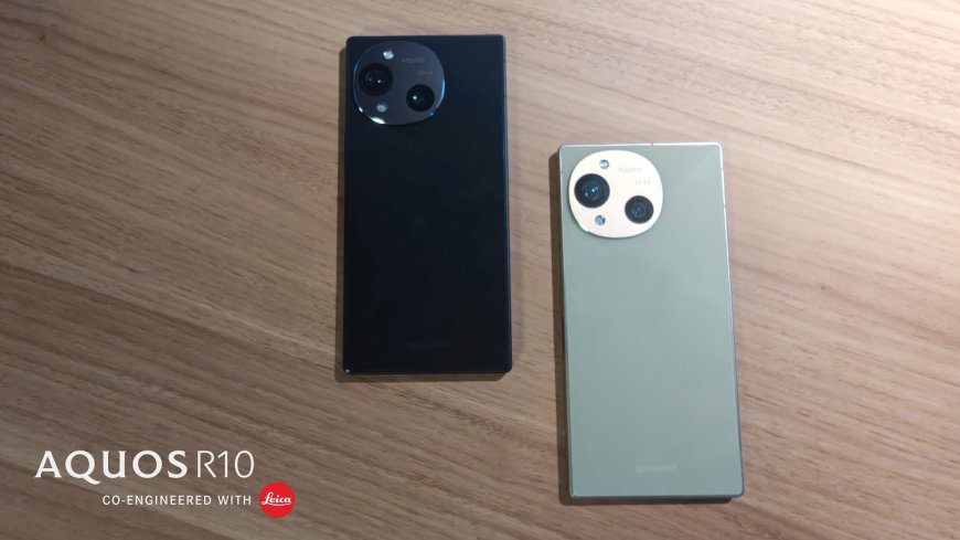 AQUOS R10 Mulai Dikenalkan ke Pasar pada 24 Desember