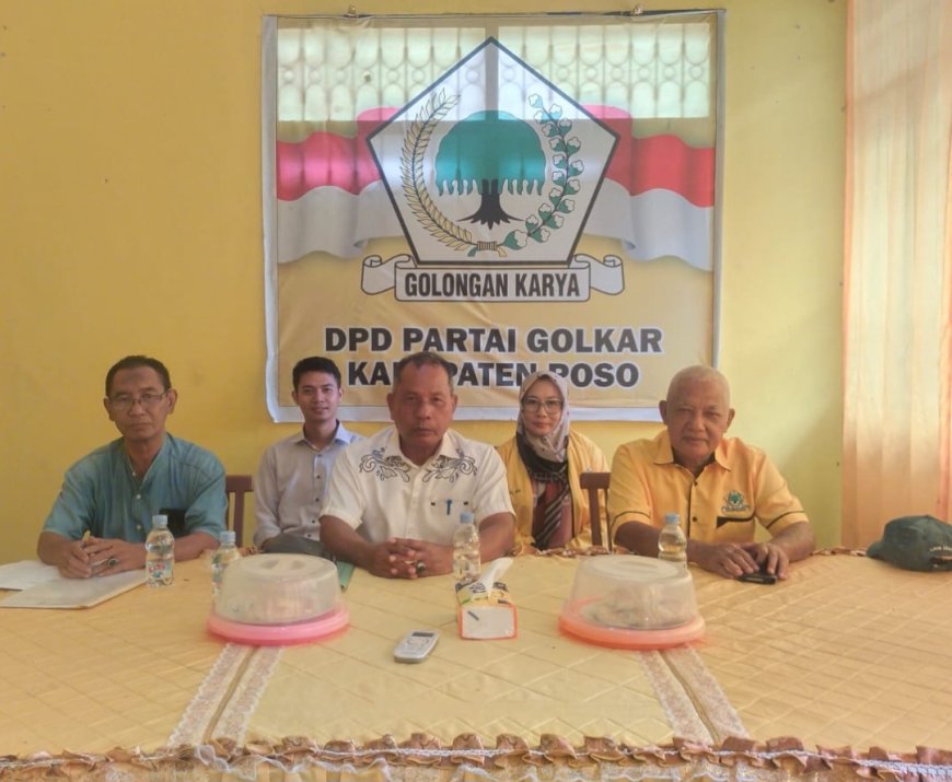 Panitia Musda Golkar Poso Buka Pendaftaran Calon Ketua