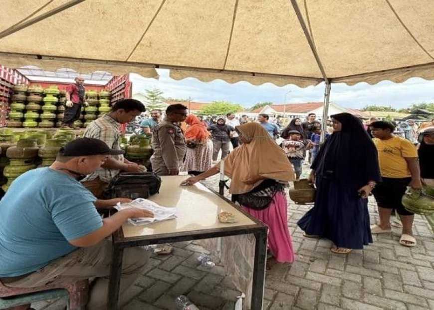 Pertamina Distribusikan Lebih dari 100 Ribu Tabung LPG 3 Kg melalui Operasi Pasar di 9 Daerah di Aceh