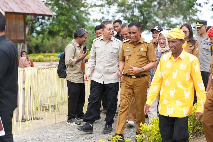 Menbud Fadli Zon Resmikan Laboratorium Megalitik Vatunonju, Gubernur Beri Apresiasi