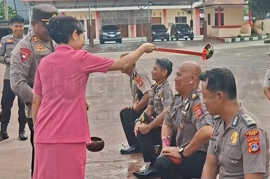 128 Polisi di Poso Naik Pangkat, Kapolres: Jangan Cepat Puas Diri