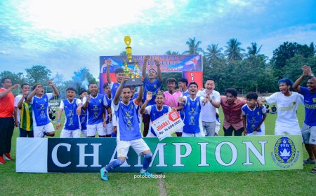 Sinar Laut FC Juara Liga 4 Nasional Zona Donggala
