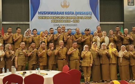 Imran Lataha Kembali Nahkodai Korpri Palu