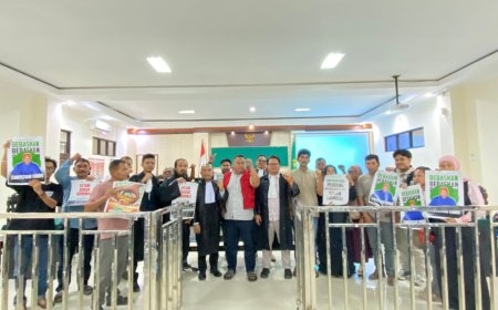 Koalisi Kawal Pekurehua  Hadiri Sidang Christian Toibo