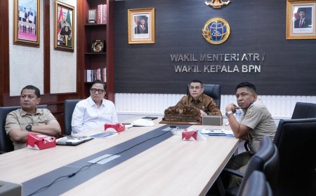 Wamen Ossy Paparkan Dukungan ATR/BPN dalam Rakor Percepatan Rehabilitasi dan Rekonstruksi Pascabencana di Sumatra