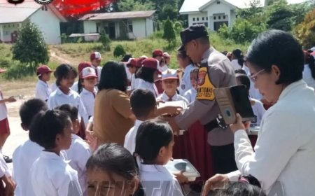 Polisi Pastikan Penyaluran MBG Berlangsung Aman dan Lancar